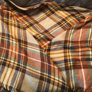 Large Square Wool Scarf